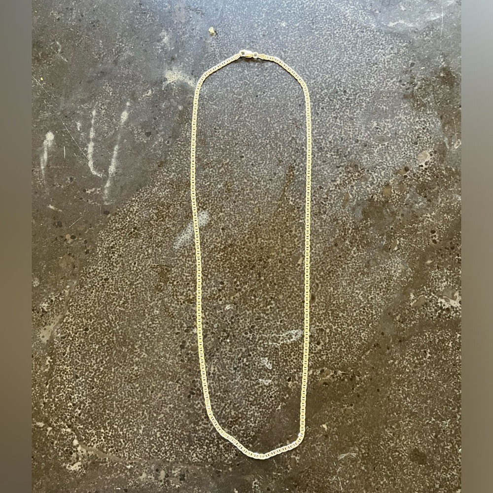 24 inch Italy 925 silver necklace